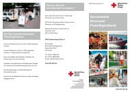 Servicestelle Ehrenamt/ Freiwilligendienst - DRK Kiel e.V.