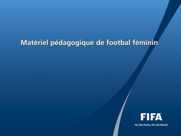 Matériel pédagogique de footbal féminin - FIFA.com