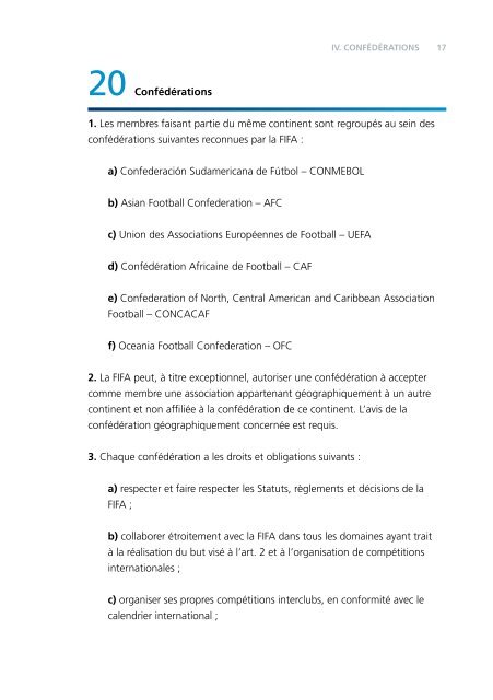 Statuts de la FIFA (2012) - FIFA.com