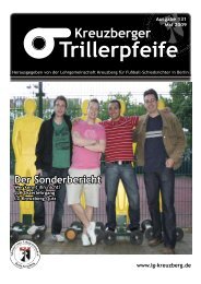 Trillerpfeife - LG Kreuzberg
