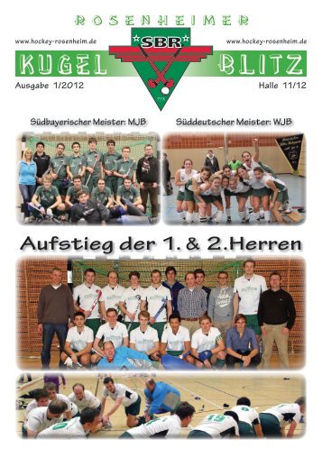 Kugelblitz 1/2012 - Hockey in Rosenheim