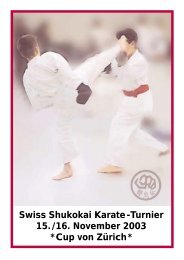 Turnier Kinder / Jugendliche - Shukokai Karate Do ZÃ¼rich