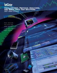 2007-2008 LeCroy Catalog