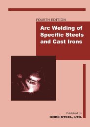 Arc Welding of Specific Steels and Cast Irons