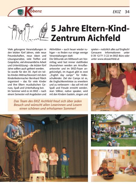 Magazin - Gemeinde Kobenz