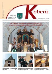 Magazin - Gemeinde Kobenz