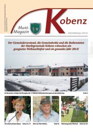 Magazin - Gemeinde Kobenz