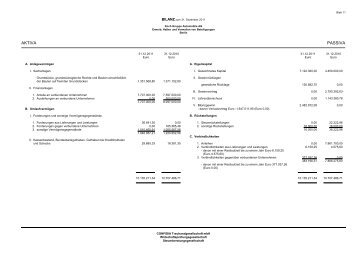 Bericht 2011 â Bilanz und GUV (PDF â 30 KB) - Koch Automobile AG