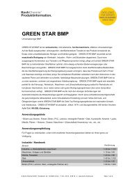 GREEN STAR BMP - Koch-Chemie