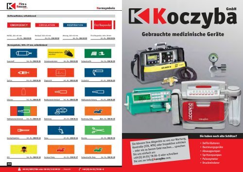 Bestell-Fax - Sanitätshaus Koczyba GmbH