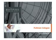 Pullman Cologne - Köln Locations