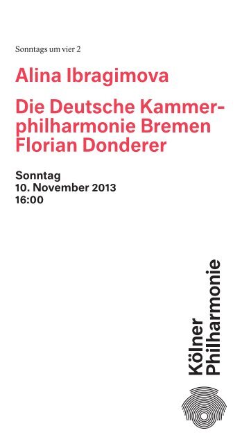 Download PDF - Kölner Philharmonie