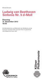 Download PDF - Kölner Philharmonie