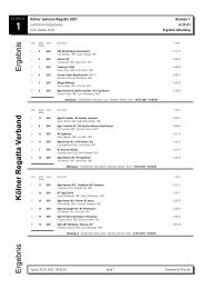 5 - KÃ¶lner Regatta-Verband e.V.