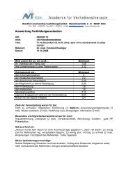 Evaluationsdaten 2008 als PDF - KÃ¶lner Therapietage