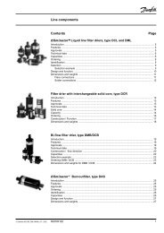 Line components Contents Page - Erawan Refrigeration Co., Ltd.