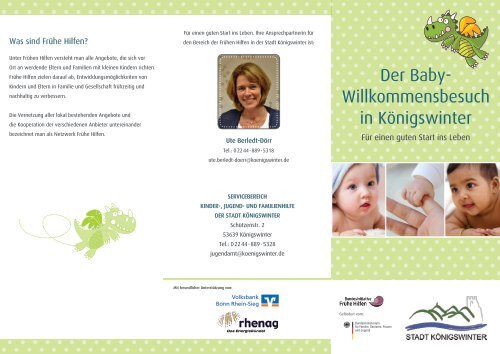 Der Baby- Willkommensbesuch in Königswinter - Stadt Königswinter