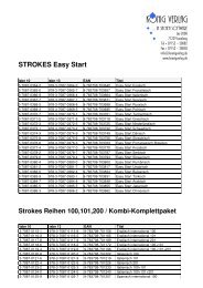 Strokes ISBN Liste komplett - Koenigverlag.de