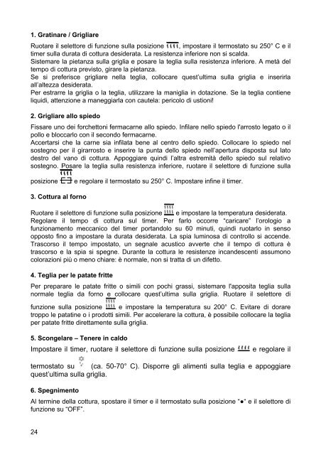 Bedienungsanleitung Mode d'emploi Istruzioni per l'uso - Koenig