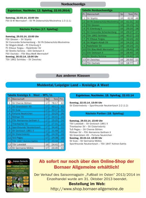 Ausgabe 22/2013-14 vom 24.03.2014