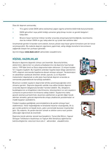 (DKYB) El KitabÄ± - Kandilli Rasathanesi ve Deprem AraÅtÄ±rma EnstitÃ¼sÃ¼