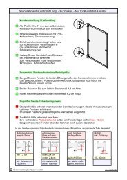 Beschreibung als PDF - Insektenschutz nach MaÃ fÃ¼r Fenster und ...