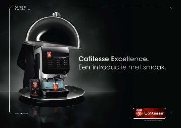 Douwe Egberts Cafitesse Excellence brochure - Koffieautomaat.nl