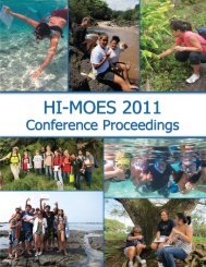 Conference Proceedings. - The Kohala Center