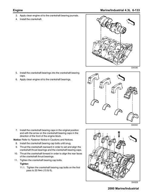 Service Manual, General Motors 4.3L Engine (TP ... - Kohler Power