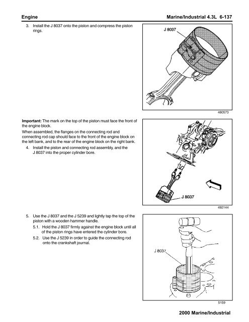 Service Manual, General Motors 4.3L Engine (TP ... - Kohler Power