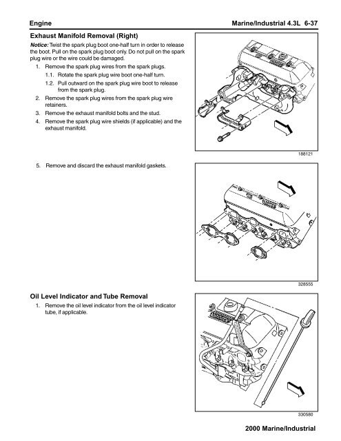 Service Manual, General Motors 4.3L Engine (TP ... - Kohler Power