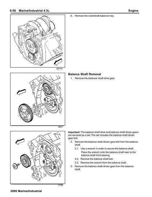 Service Manual, General Motors 4.3L Engine (TP ... - Kohler Power