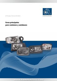 Faros principales para camiones y autobuses - Dieseltechnic.com