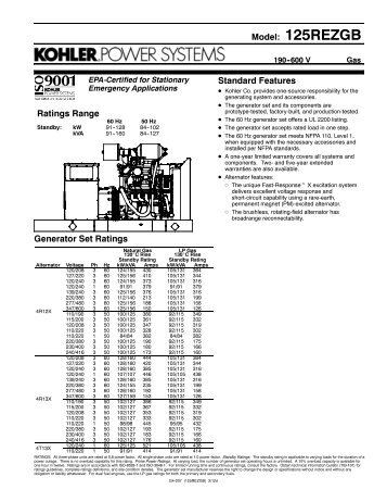 g4207.pdf - Kohler Power