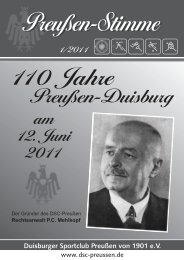 Clubhaus der Fußball- ,  Hockey - DSC Preußen von 1901 e.V.