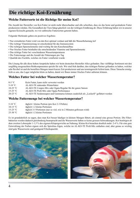 Katalog 2013 - Koi World GmbH