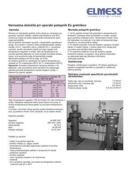 Prospekt Elmess - Kolektor Synatec