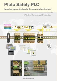 Pluto Safety PLC details - Products For Industry