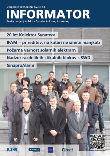 53. številka revije Informator - Kolektor Synatec