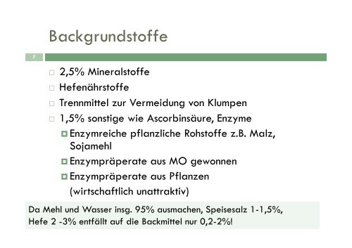 VL Produktentwicklung Rohstoffe