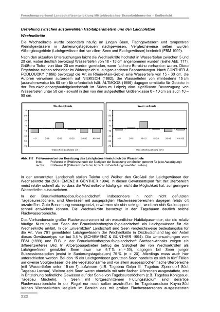 Schlussbericht Teil II - Darstellung der Projektergebnisse