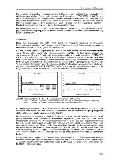 Schlussbericht Teil II - Darstellung der Projektergebnisse