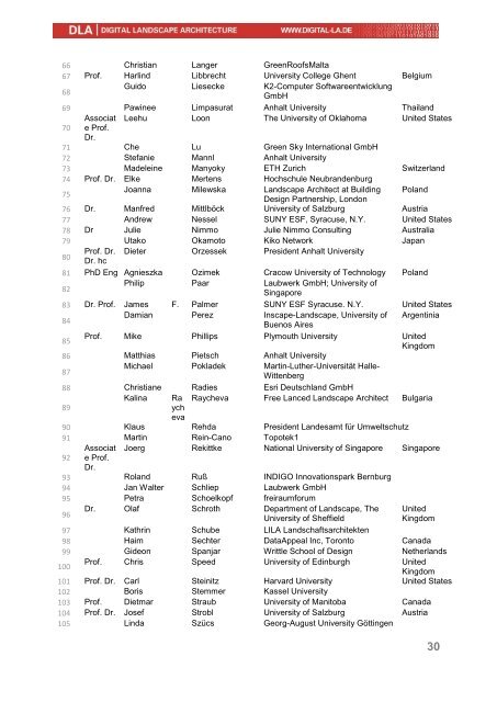 DLA Conference 2013 Guide - Hochschule Anhalt