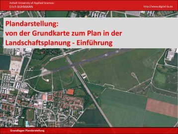 Plandarstellung - Hochschule Anhalt