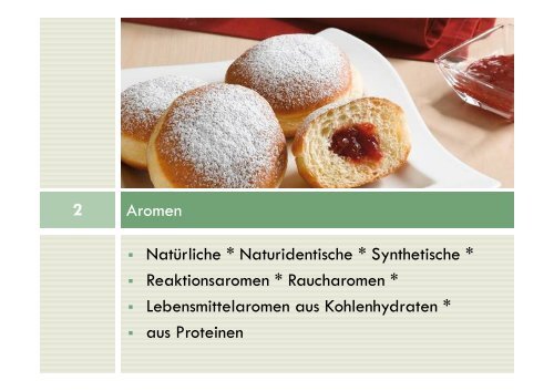 VL Produktentwicklung Aromen