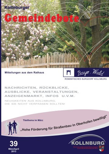 Gemeindebote Ausgabe 39.pdf (1.583 kb) - Kollnburg