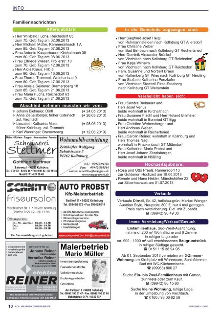 Gemeindebote Ausgabe 41.pdf (1.325 kb) - Kollnburg