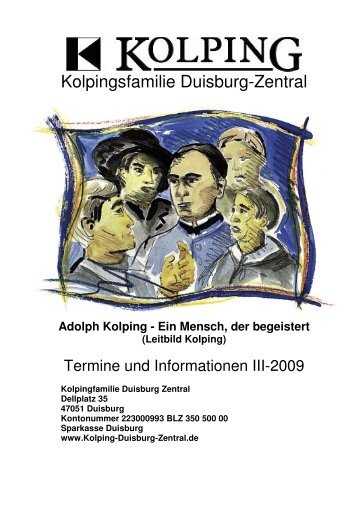 Programmheft III-2009 - Kolpingsfamilie Duisburg-Zentral