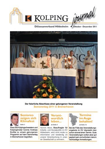 Journal 04-2011 - Kolping DiÃ¶zesanverband Hildesheim