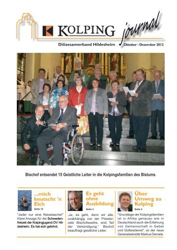 Journal 4-2012 - Kolping DiÃ¶zesanverband Hildesheim